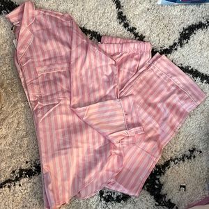 VS satin PJ set NWT - Size Small